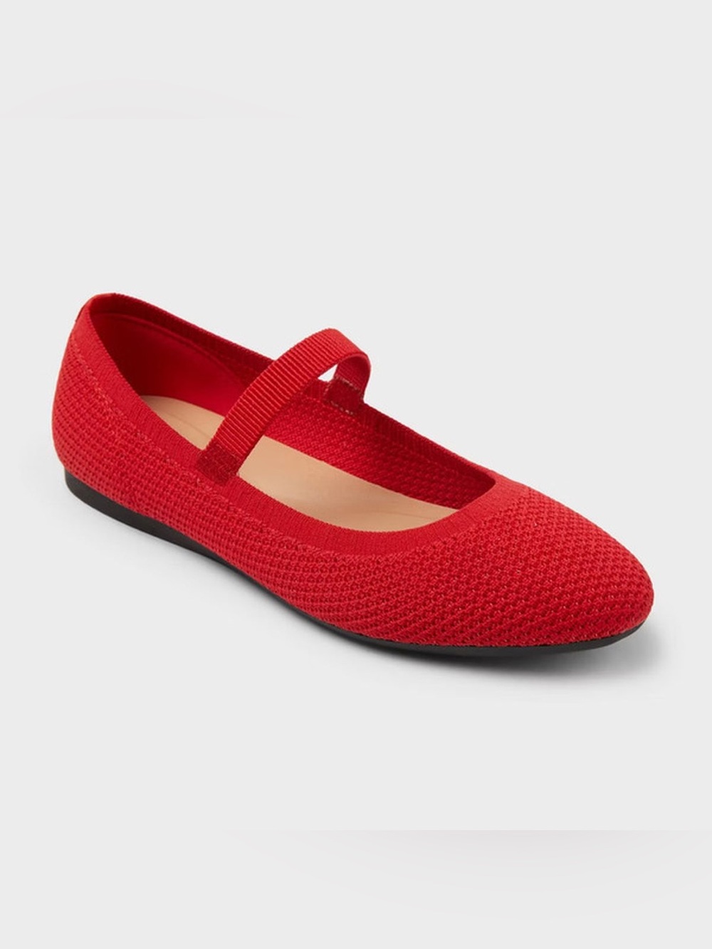 Red Washable Ballet Flats size 8